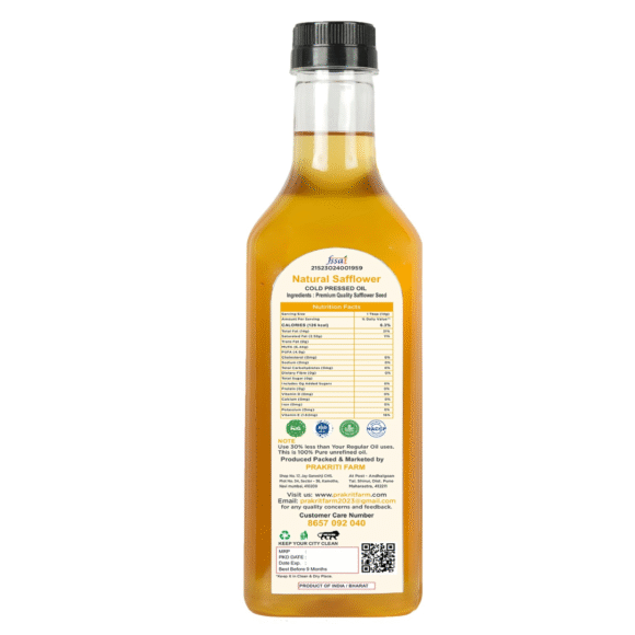 Safflower Oil 1 Liter