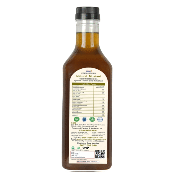 Black Mustard Oil 1 Liter